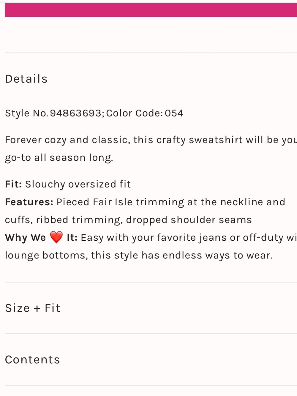 Free people chilly sweatshirt X-large hushed violet combo - Picture 4 of 11